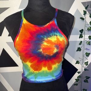 Tie dye crop